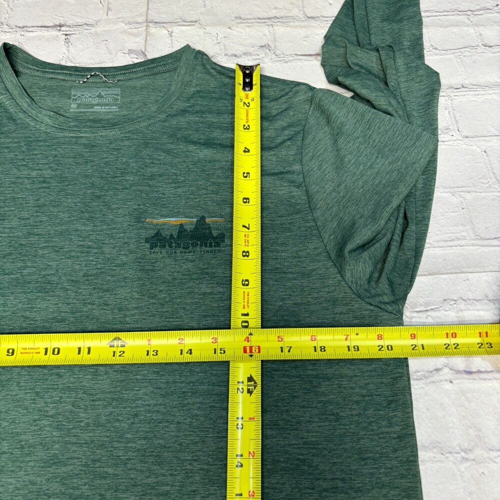 Patagonia Men Medium Long-Sleeved Capilene Cool Daily Graphic T-Shirt D112 -24 - Picture 3 of 15